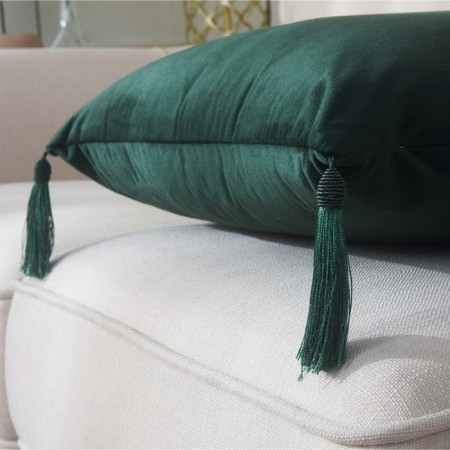 Pillowcase Sofi de Marko "Katherine", size 45x45 cm, malachite color-1