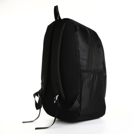 Youth backpack with lightning, 4 pockets, black/red color-3