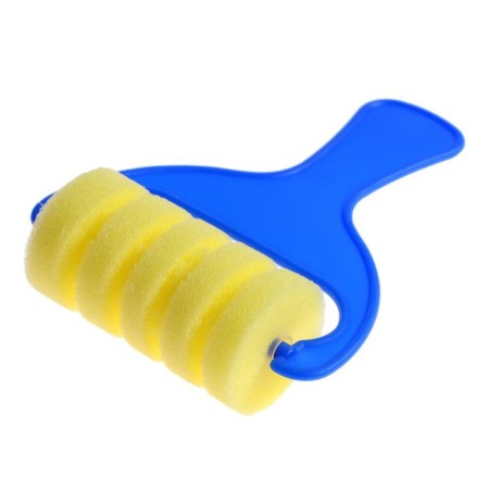 Fortable paint roller, foam rubber, 70 mm, vertical strips, in the bag-1