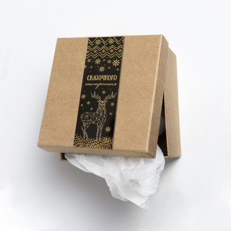 Stick Paper "New Year's flashlights" 3x9 cm sheet 10x10 cm-2