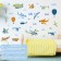 Interior color sticker "Air transport" 30x60 cm