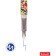 Fright pen Luxor Ink Glide, 1 cartridge, blue ink, MIX case