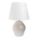 Table lamp 16615/1gy E14 40W white 22x22x35 cm Risalux