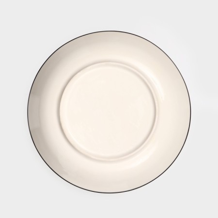 Ceramic Persia plate, deep, 550 ml, 19 cm, yellow, 1 variety, Iran-3