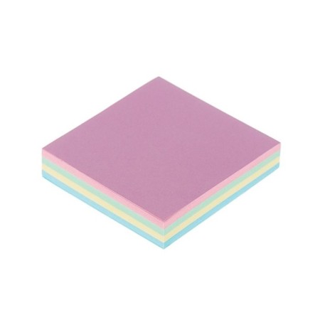Bloc with a sticky edge, 100 sheets, pastel, 4 colors, mix