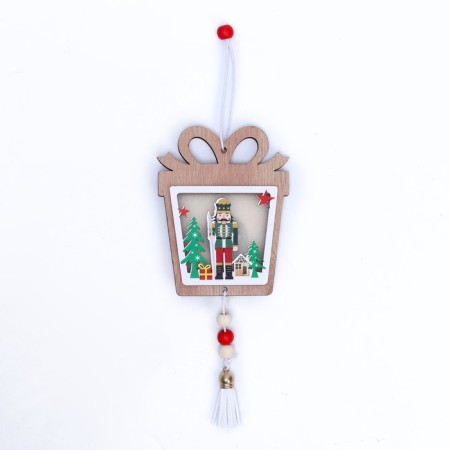 New Year's decor with the “Nutcracker and Gift” backlight 8.5 × 1 × 11cm-3