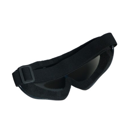 Glasses for riding motor vehicles with add. ventilation, chameleon glass, black and blue-2