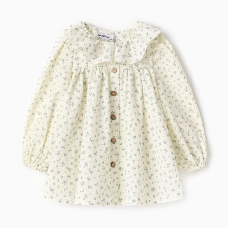 Baby dress with collar Kaftan, p. 32 (110-116 cm)