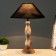 E14 40w 40w -gray table lamp 30x30x42cm RISALUX