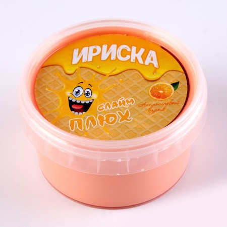 Slime "Irisk. Orange explosion ", 80 g