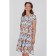 Women's dress with a belt, size 42