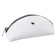 Cosmetic bag with lightning, white color