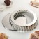 Baking form with a removable bottom, h = 4.5 cm, d = 28 cm