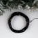 Garland "thread" 10 m Rosa, IP20, black thread, 100 LED, white glow, 12 V