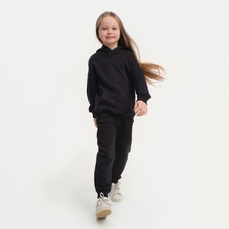 Kid for children (hoodies, trousers) KAFTAN "BASIC Line", size 28 (86-92), black color-6
