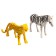 Animal set "Wild Nature" with accessories, 12 figures