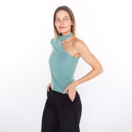 Female jumper, olive color, size 44-2