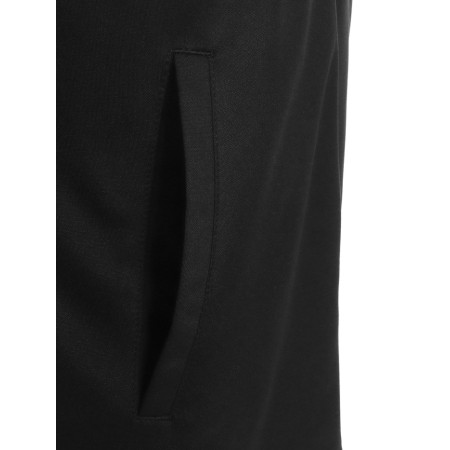 Longslit female Resport, on a zipper, p. 44, the color is black, basic, with a long sleeve-15