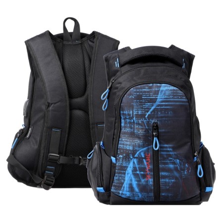 Youth backpack 43 x 28 x 16 cm, ergonomic back Skyname 91, 91-5
