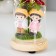 Night -night -night "Beautiful couple" LED from batteries LR44 8x8x16 cm Risalux