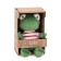 Soft toy "frog Kvak", 15 cm OS017-235/15