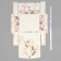 Gift folding box, packaging, “March 8, gold”, 20 x 18 x 5 cm, without tape