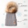 Children's hat minku rr 46-48, gray color
