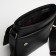 Male bag over the shoulder, Textura, external pocket, black color