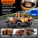 Designer Mechanics "Jeep", Orange color, 443 details
