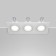The built-in lamp Technical DL024-2-03W, 3x50W, 25.6x9.2x2.5 cm, GU10, white color