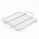 Vienna grille, stainless steel 30 x 30 cm