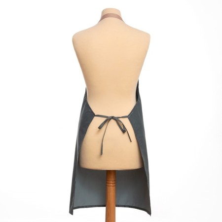 Apron Ethel "Flower Deer", col. blue, 70*68 cm, 100% p/e-5