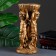 Figure Kashpo "Three Angels", Bronze, 0.3 l/15x15x33cm