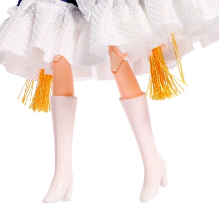 Hinge doll "fluffy fashion", with a pet-6