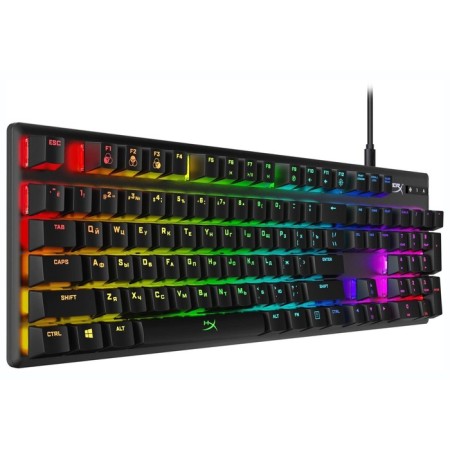 Keyboard HyperX Allloy Origins Mechanical Black USB for Gamer Led (4P4F6AA#Aba)-1
