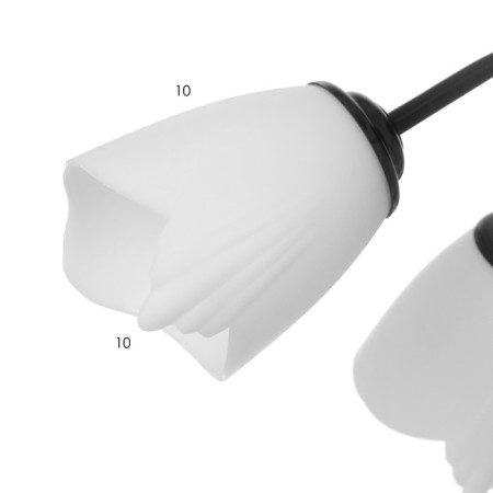 Six 5x15W E27 52x52x15cm Bayerlux black-white-4