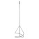 Universal mixer "Remocolor" 18-2-216, instrumental steel, M14, 160x590 mm
