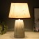 Jolani lamp E14 40W white with a golden patina 23x23x36.5 cm Risalux