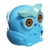 Mechanical sharpener with the container owl blue