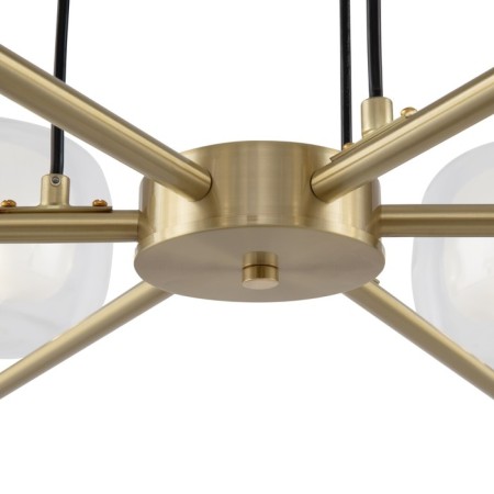 Suspension lamp Maytoni Mod411PL-06G, 6HE14, 60W, 96x96x154 cm, color gold-2