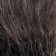 Pompon artificial fur "black" d = 13 cm