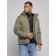 Sports male winter, size 58, khaki color