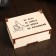 Speak stones "do not believe", in the box, natural statite, 6 pcs