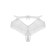 Erotic panties Erolata Agnes lace, white (42-44)