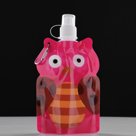 Water flask, 280 ml, "animals", 22 x 12 cm, mix-2