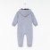 Overalls for a boy, gray color, height 74 cm