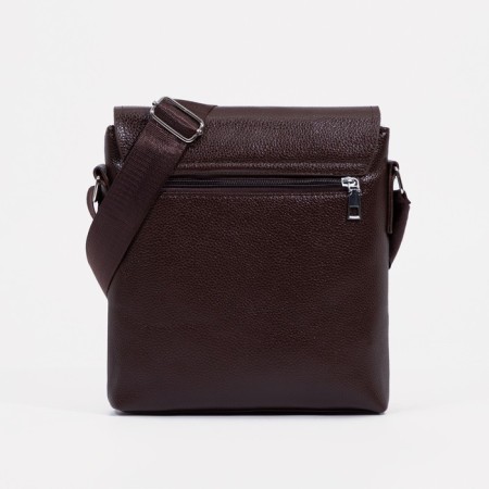 Male bag, brown color-3