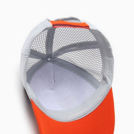 Baseball cap for the boy minku, orange/green color, rr 52 cm-3