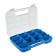 Box for fishing trifles K-14, plastic, 23.5 x 16 x 4.5 cm, blue