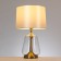 Decorative table lamp Arte Lamp Pleione A5045LT-1PB, E27, 60 W, 33x33x54 cm, copper